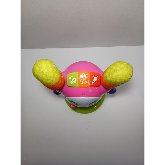 Fisher-Price DJ Bouncin Beats Interactive Musical Learning Toy with Lights - Picture 3 of 16
